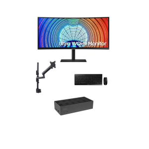 Arbeitsplatz Bundle "Modern Workplace Curved"