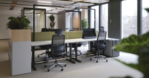 Image of a modern open office.